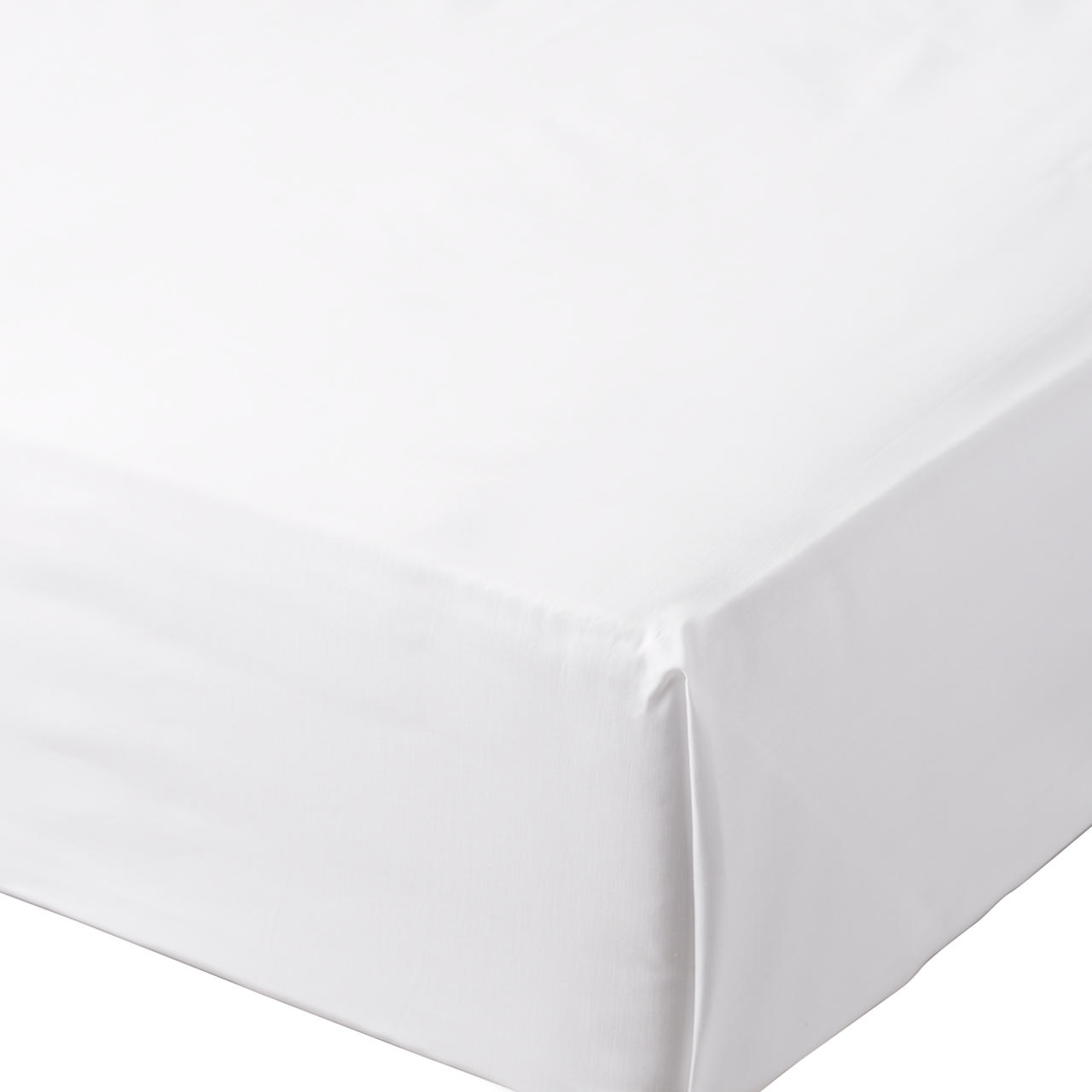 Uni flat sheet 525D in colour White
