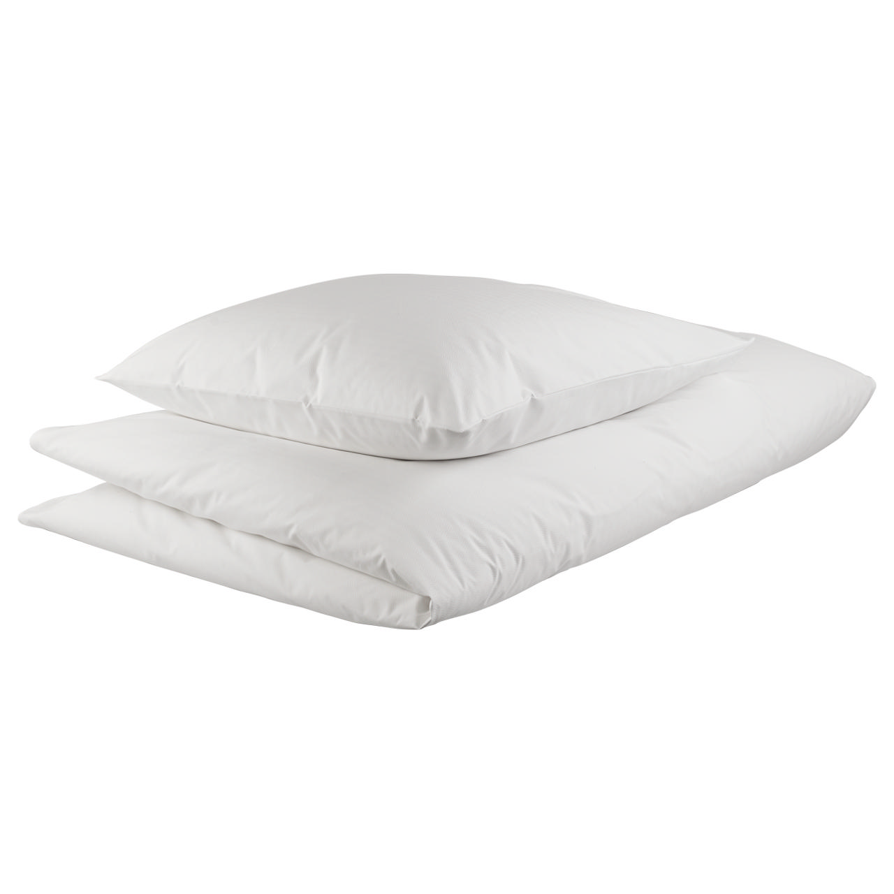 Wave bed linen 784H in colour White
