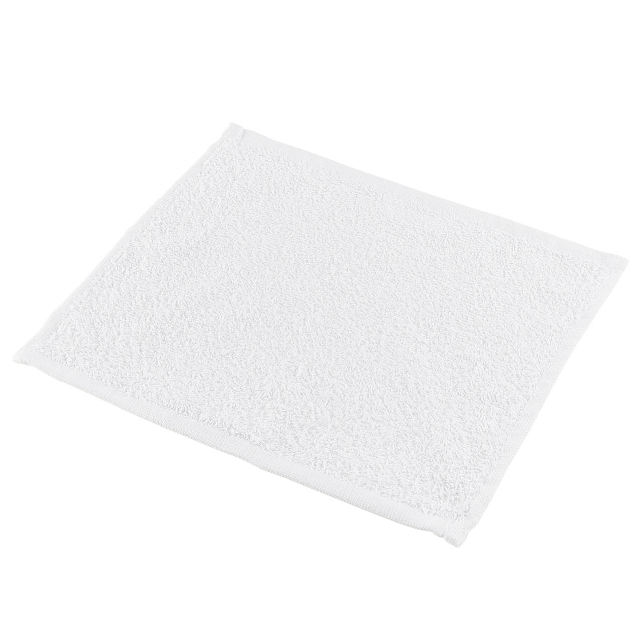 Jamaica face towel 745C in colour White
