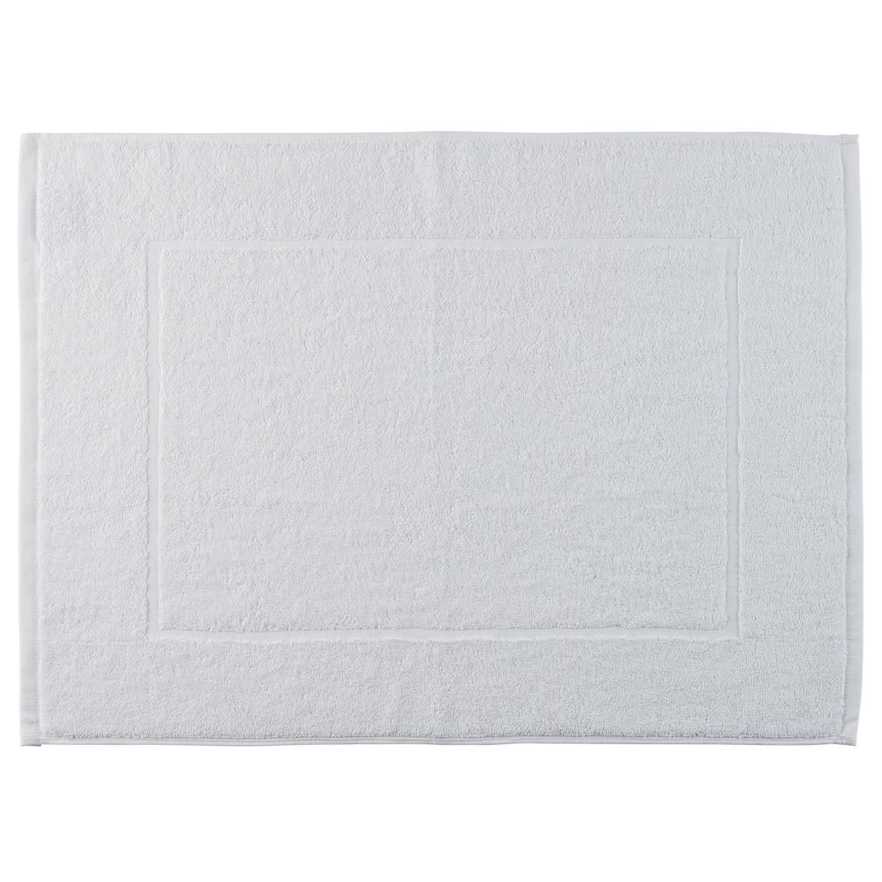 Madagaskar bath mat 724D in colour White